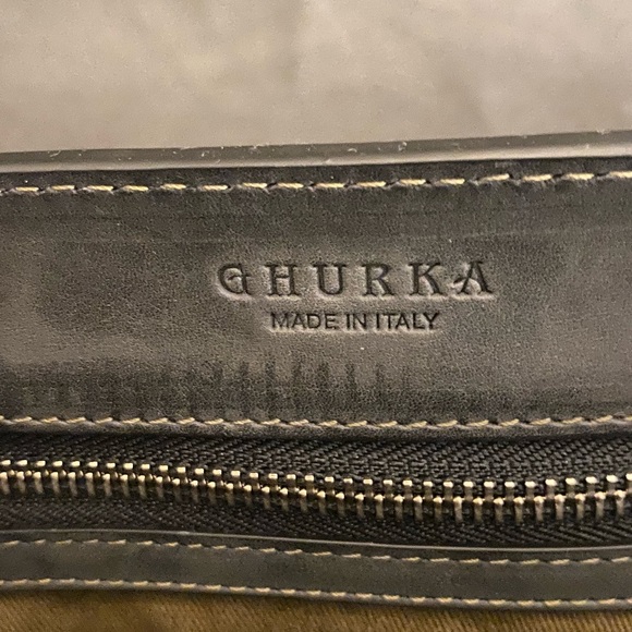 Brand New Black Ghurka Shoulder Luxury Designer Bag - Picture 7 of 8